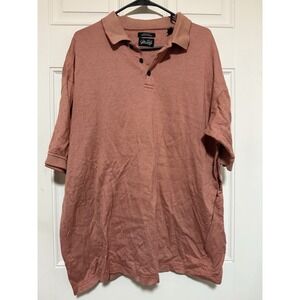 John Daly Comfort Wear polo shirt Size XL Rusty Color